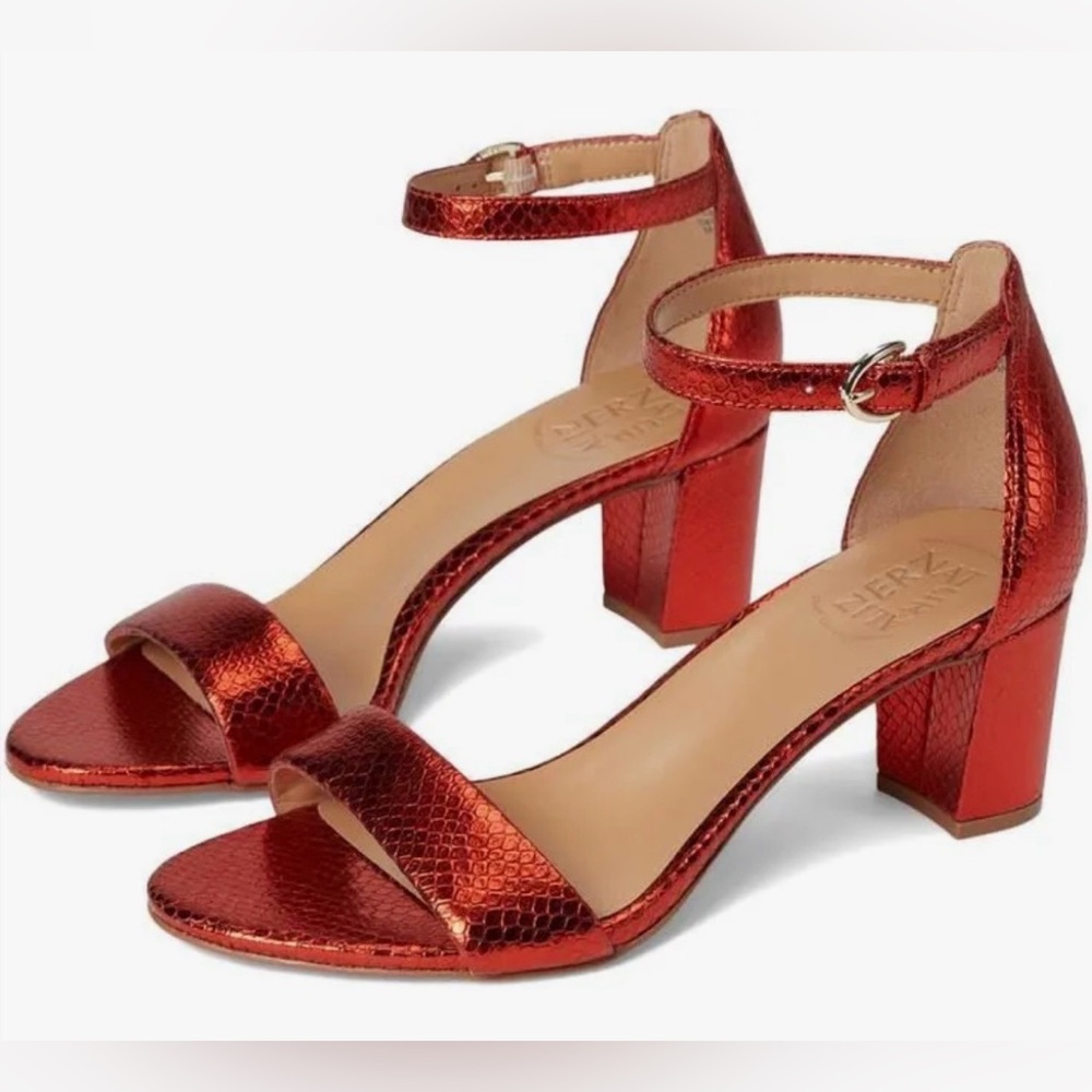 Naturalizer Vera Ankle Strap Block Heel